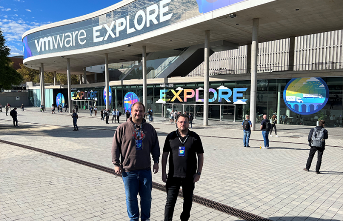 VMware Explore 2022 Europe with the participation of our colleagues