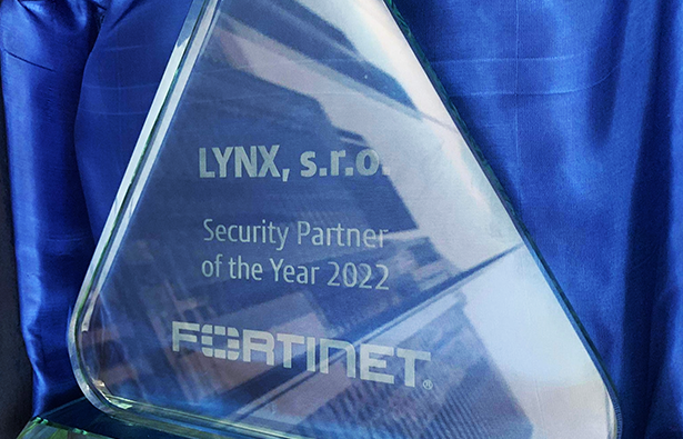 LYNX získal ocenenie Fortinet Security Partner of the year 2022